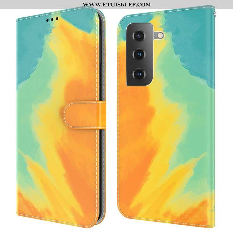 Etui Folio do Samsung Galaxy S21 FE Abstrakcja